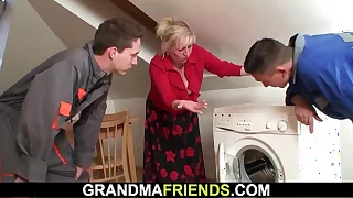 360 step grandma porn videos